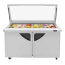Turbo Air TST-60SD-24-N-GL 60 1/4" Super Deluxe Mega Top Sandwich/Salad Prep Table w/ Refrigerated Base, 115v thumbnail 4