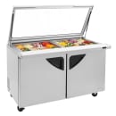 Turbo Air TST-60SD-24-N-GL 60 1/4" Super Deluxe Mega Top Sandwich/Salad Prep Table w/ Refrigerated Base, 115v thumbnail 5