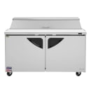 Turbo Air TST-60SD-N 60 1/4" Super Deluxe Sandwich/Salad Prep Table w/ Refrigerated Base, 115v thumbnail 3