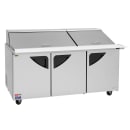 Turbo Air TST-72SD-30-N 72 5/8" Super Deluxe Mega Top Sandwich/Salad Prep Table w/ Refrigerated Base, 115v thumbnail 6