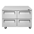 Turbo Air TUF-48SD-D4-N 48 1/4" W Undercounter Freezer w/ (2) Sections & (4) Drawers, 115v thumbnail 2