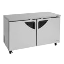 Turbo Air TUF-60SD-N 60 1/4" W Undercounter Freezer w/ (2) Sections & (2) Doors, 115v thumbnail 3