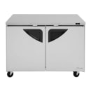 Turbo Air TUR-48SD-N 48 1/4" W Undercounter Refrigerator w/ (2) Sections & (2) Doors, 115v thumbnail 2