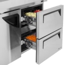 Turbo Air TWF-48SD-D2-N 48 1/4" W Worktop Freezer w/ (2) Sections, (1) Door & (2) Drawers, 115v thumbnail 7