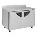 Turbo Air TWF-48SD-N 48 1/4" W Worktop Freezer w/ (2) Sections & (2) Doors, 115v thumbnail 3