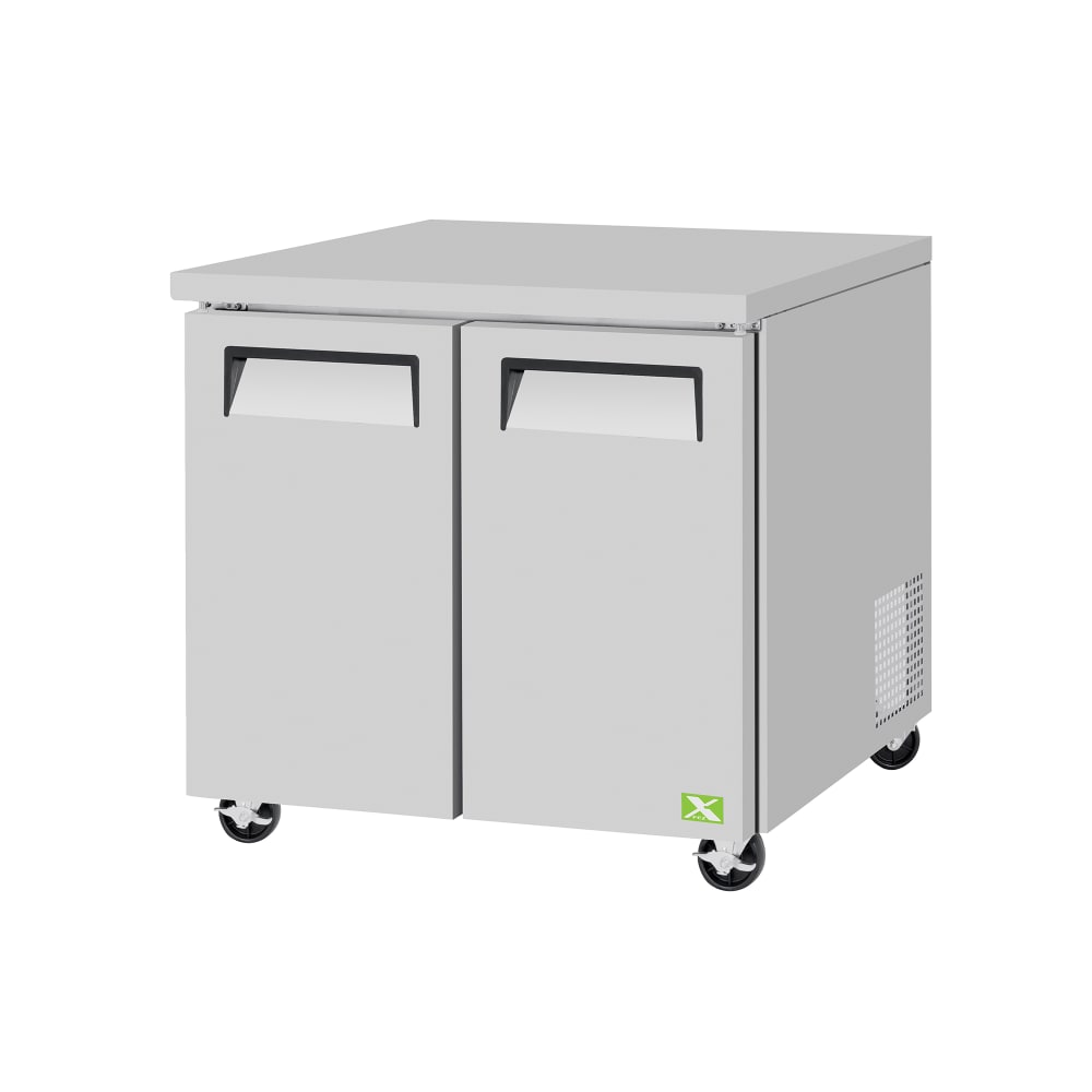 Refrigeration-X XUF-36-N 36 3/8" X-Line Undercounter Freezer w/ (2) Sections & (2) Doors, 115v