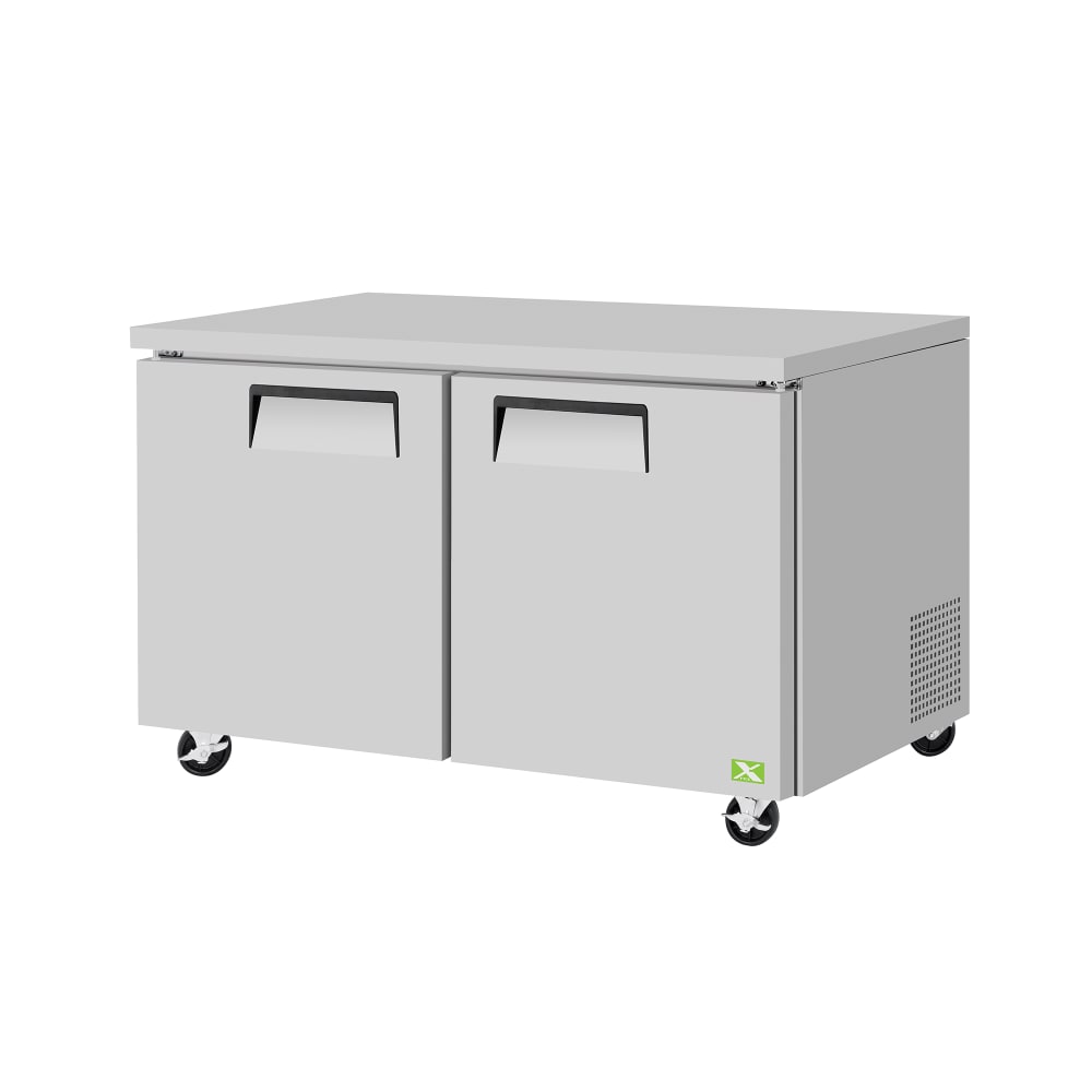 Refrigeration-X XUF-60-N 60 1/4" X-Line Undercounter Freezer w/ (2) Sections & (2) Doors, 115v