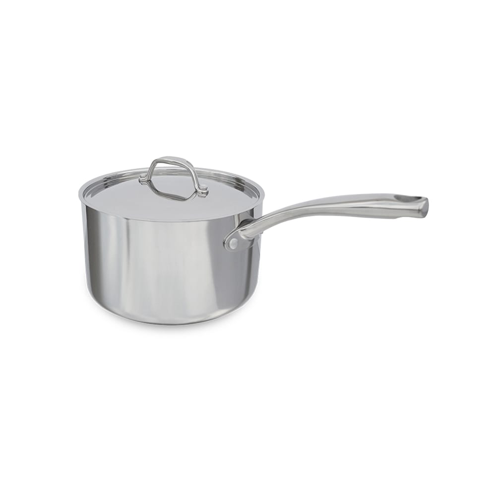 CookTek 105214 2 qt Tri Ply Sauce Pan w/ Cover