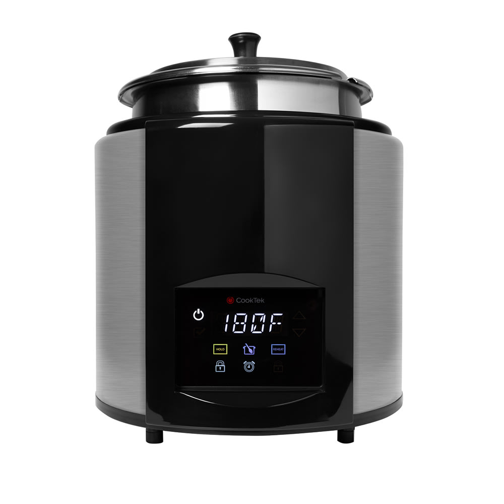 CookTek 675101 7 qt Countertop Induction Soup Kettle w/ Thermostatic Controls, 100-120v