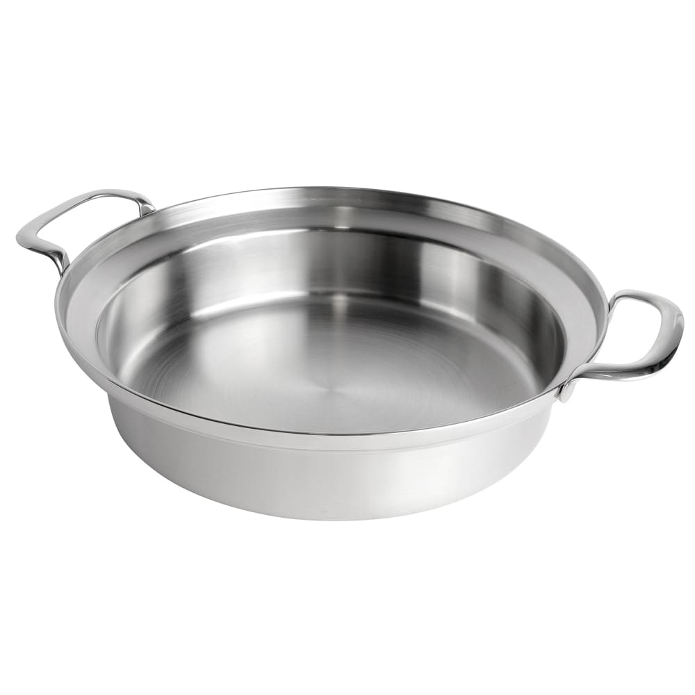 CookTek CT-104634 11" Round Pan for SinAqua™ Round Hot Food Well - Stainless Steel