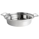 CookTek CT-104634 11" Round Pan for SinAqua™ Round Hot Food Well - Stainless Steel thumbnail 2