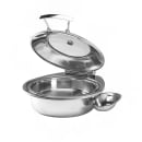 CookTek UPCG01 Round Chafer w/ Hinged Lid & Induction Heat thumbnail 2