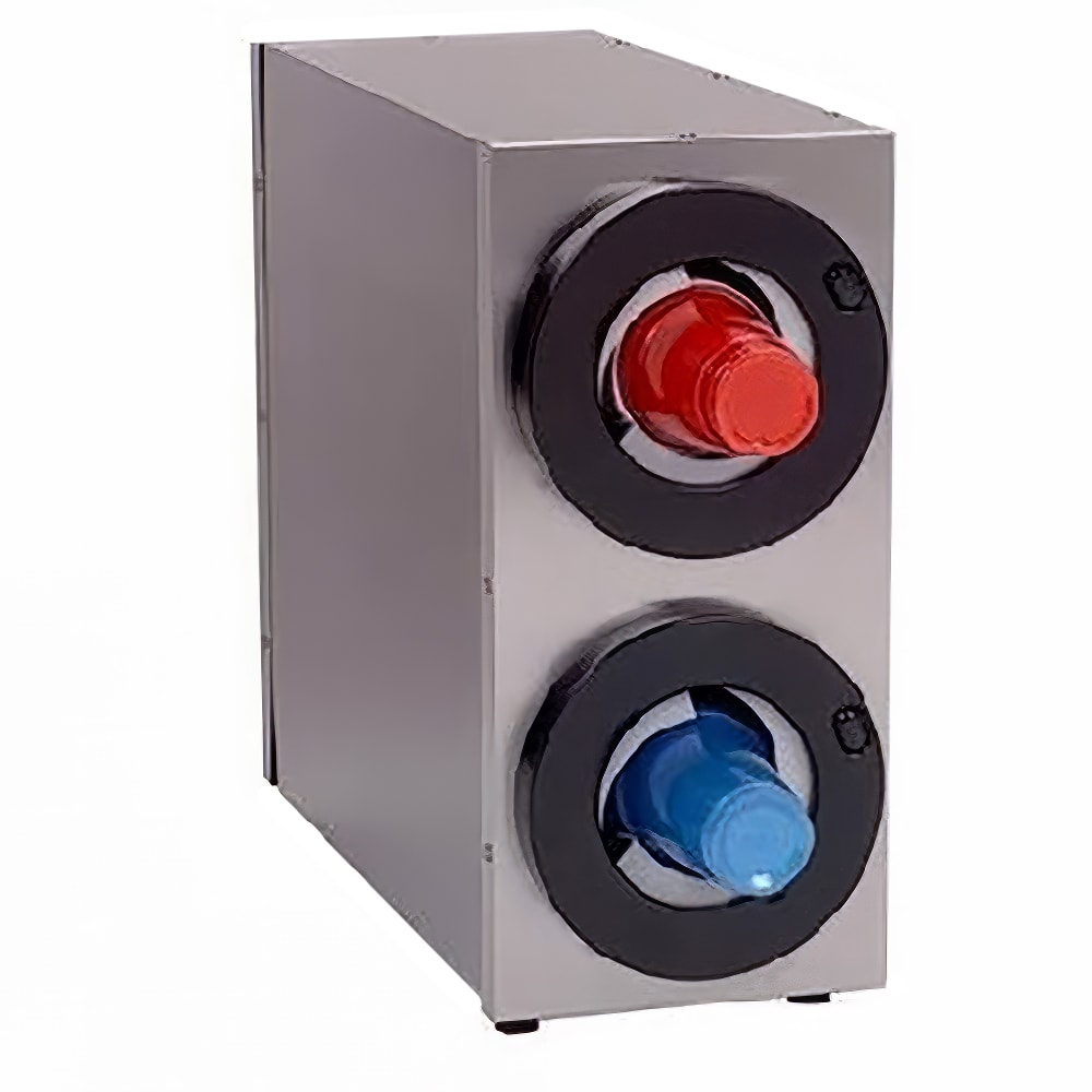 Antunes DACS-20 Cup Dispenser, Cabinet, (2) Compartment, All Cup Types