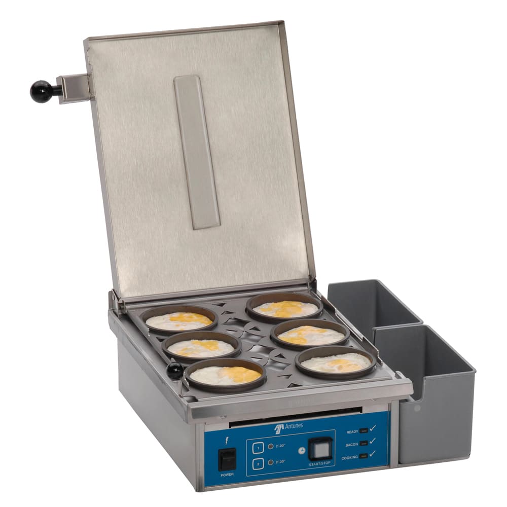 Antunes ES-604 Heat/Steam Egg Station Combo, Cooks 6 Eggs Max, 208V