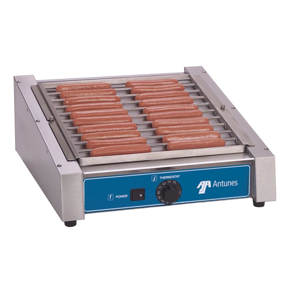 Antunes HDC-20 20 Hot Dog Roller Grill w/ Thermostatic Controls- Slanted Top, 120v