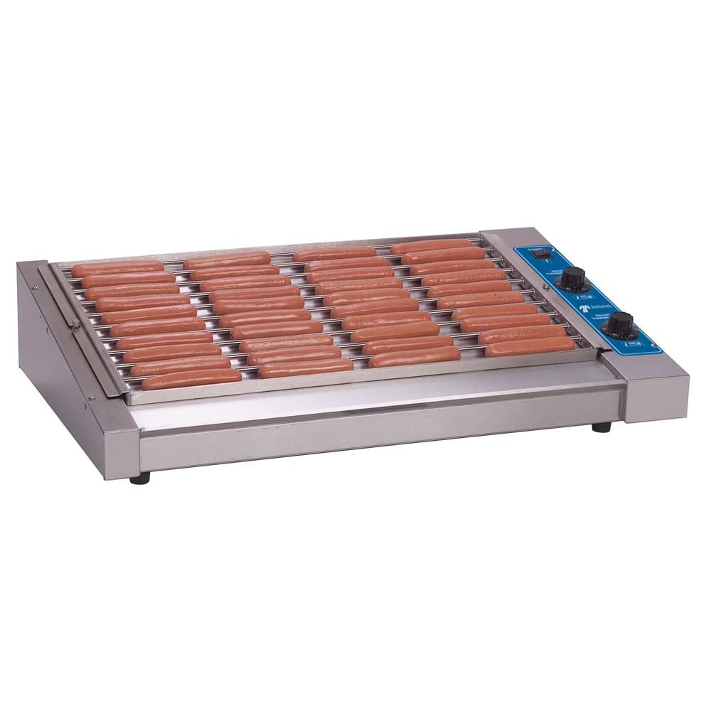 Antunes HDC-50A 50 Hot Dog Roller Grill w/ Thermostatic Controls - Slanted Top, 120v