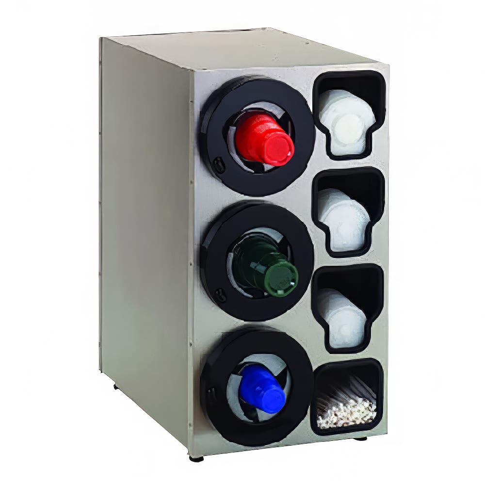 Antunes LS-30 Cup & Lid Organizer, Cabinet, (7) Compartment, All Cup Types