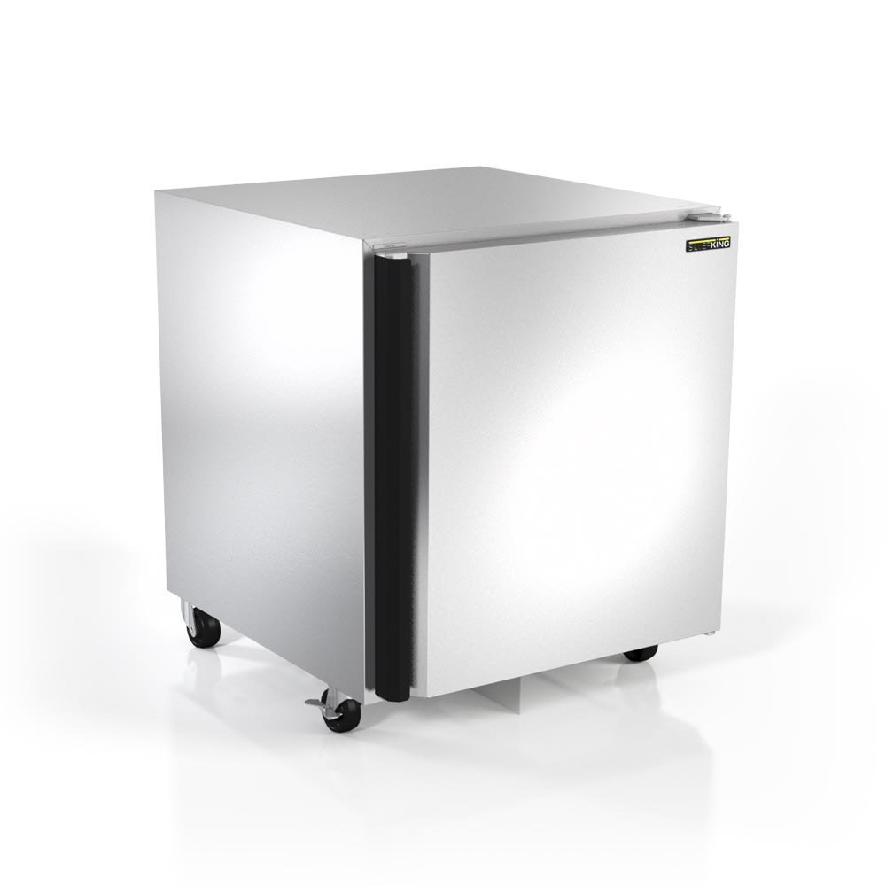 Silver King SKF27A-ESUS1 27" W Undercounter Freezer w/ (1) Section & (1) Door, 120v