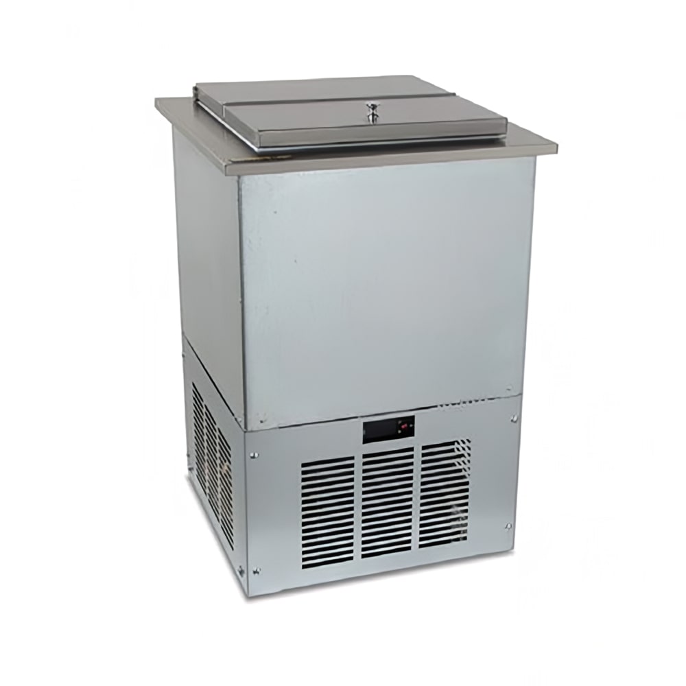 Silver King SKFDI18-ELUS1 17 4/5" Drop In Ice Cream Dipping Cabinet w/ (1) 3 gal Tub Capacity - Silver, 115v