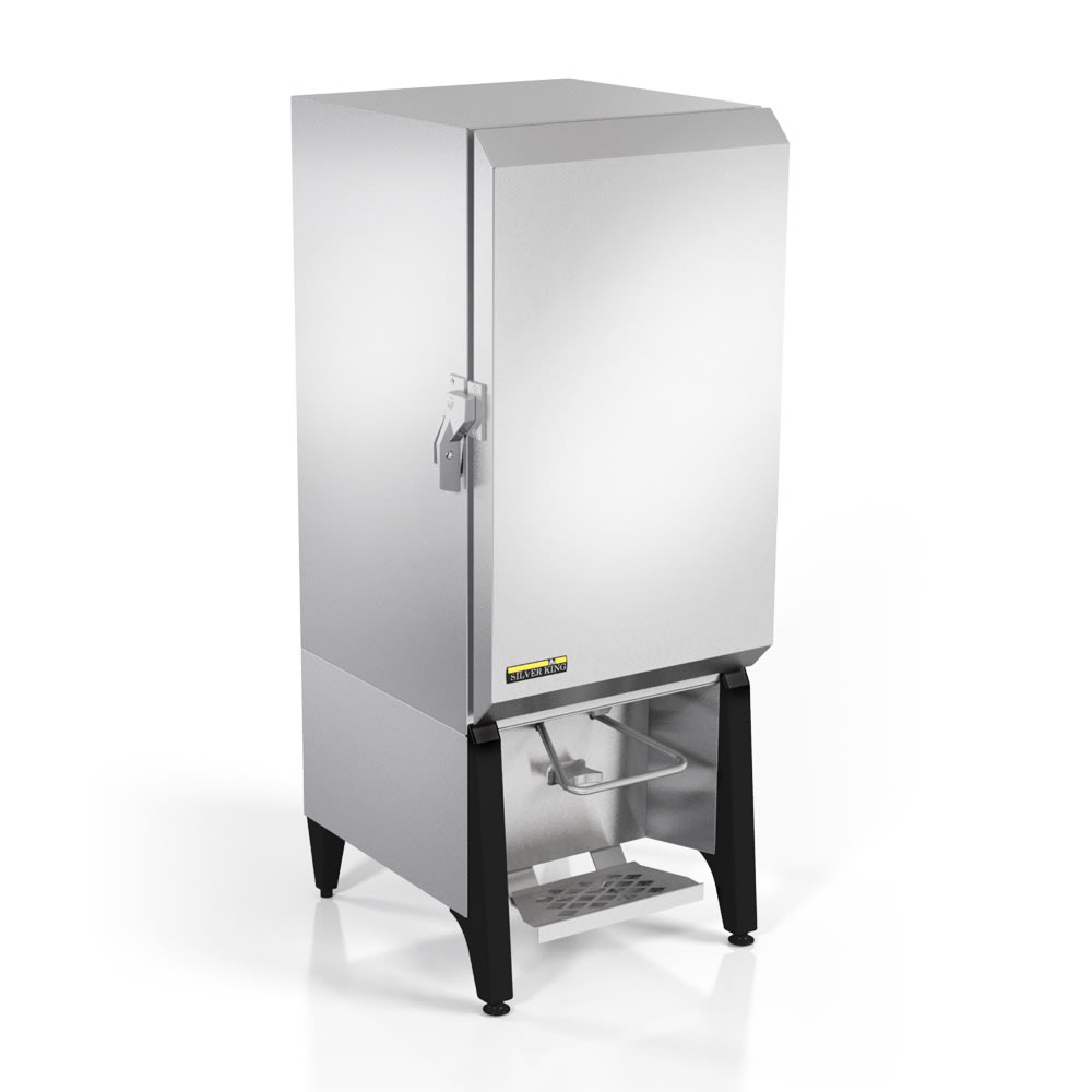 Silver King SKMAJ1-ESUS4 6 gal Refrigerated Milk Dispenser w/ (1) Valve - Stainless, 115v
