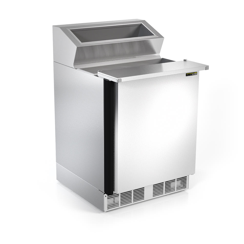 Silver King SKRNB27-ESUS5 27" Ice Cream Topping Unit w/ Refrigerated Base - Stainless, 115v