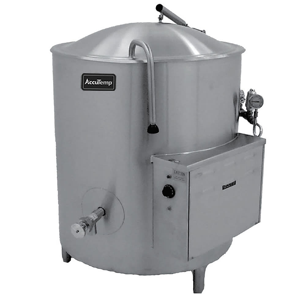 AccuTemp ALLEC-30 30 gal Steam Kettle - Stationary, 2/3 Jacket, 240v/1ph