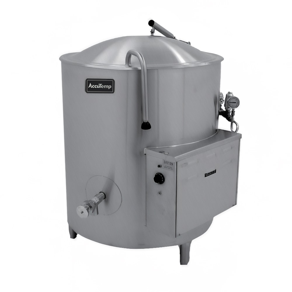 AccuTemp ALLEC-40 40 gal Steam Kettle - Stationary, 2/3 Jacket, 208v/1ph