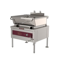 AccuTemp ALTGSE-30 30 gal. Tilt Skillet - Open Leg Base, Peened Interior, Liquid Propane thumbnail 4