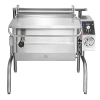 AccuTemp ALTGSE-40 40 gal. Tilt Skillet - Open Leg Base, Peened Interior, Liquid Propane thumbnail 4