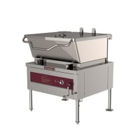AccuTemp ALTGSE-40 40 gal. Tilt Skillet - Open Leg Base, Peened Interior, Natural Gas thumbnail 3