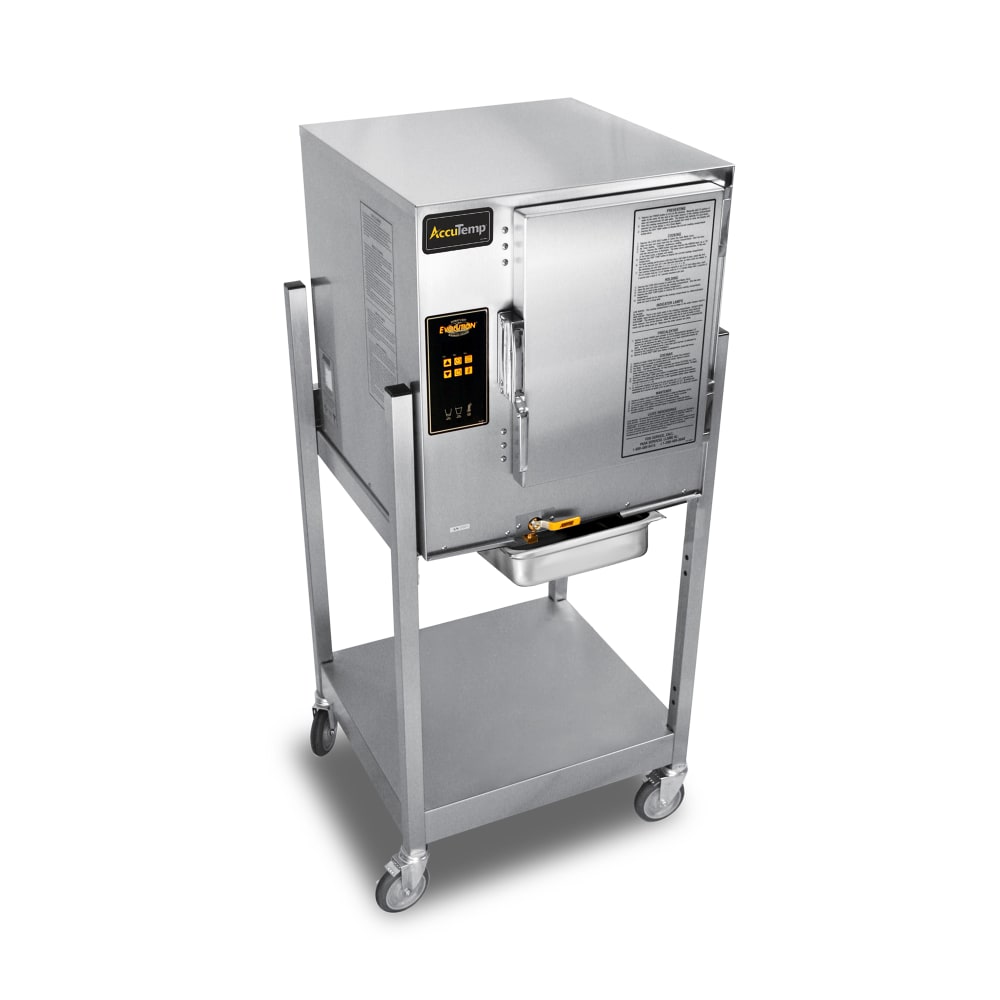 AccuTemp E64403D120SGL (6) Pan Covection Steamer - Stand, Holding Capability, 440v/3ph