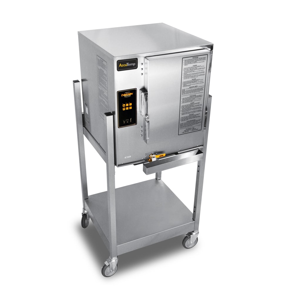 AccuTemp E64803E140SGL (6) Pan Convection Steamer - Stand, Holding Capabilty, 480v/3ph