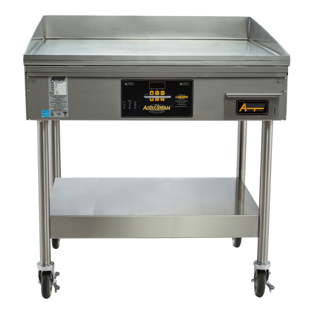 AccuTemp EGF2083A4850-S2 48" Accu-Steam™ Electric Griddle w/ Thermostatic Controls - 208v/3ph