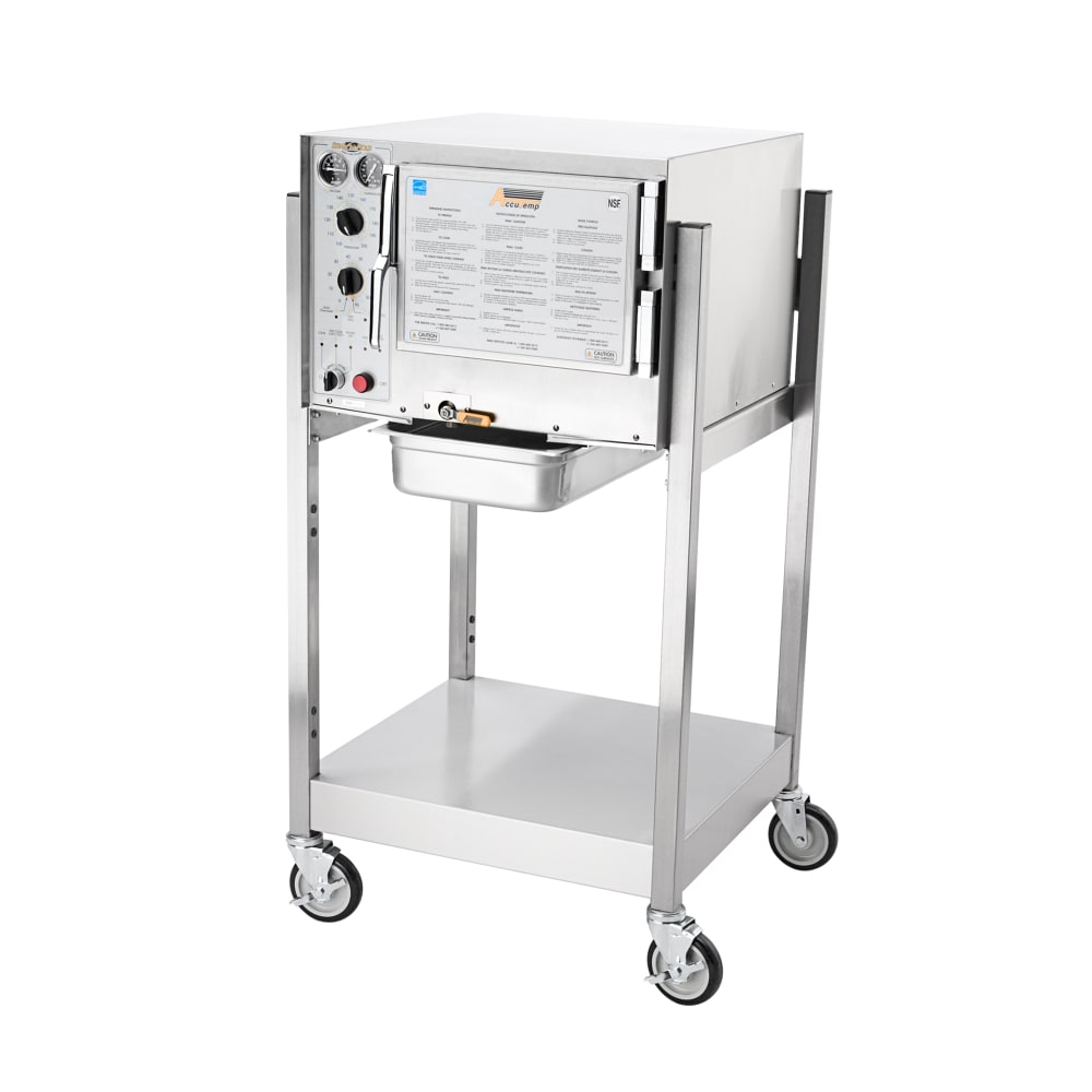 AccuTemp S32401D060SGL (3) Pan Convection Steamer - Stand, Holding Capabilty, 240v/1ph