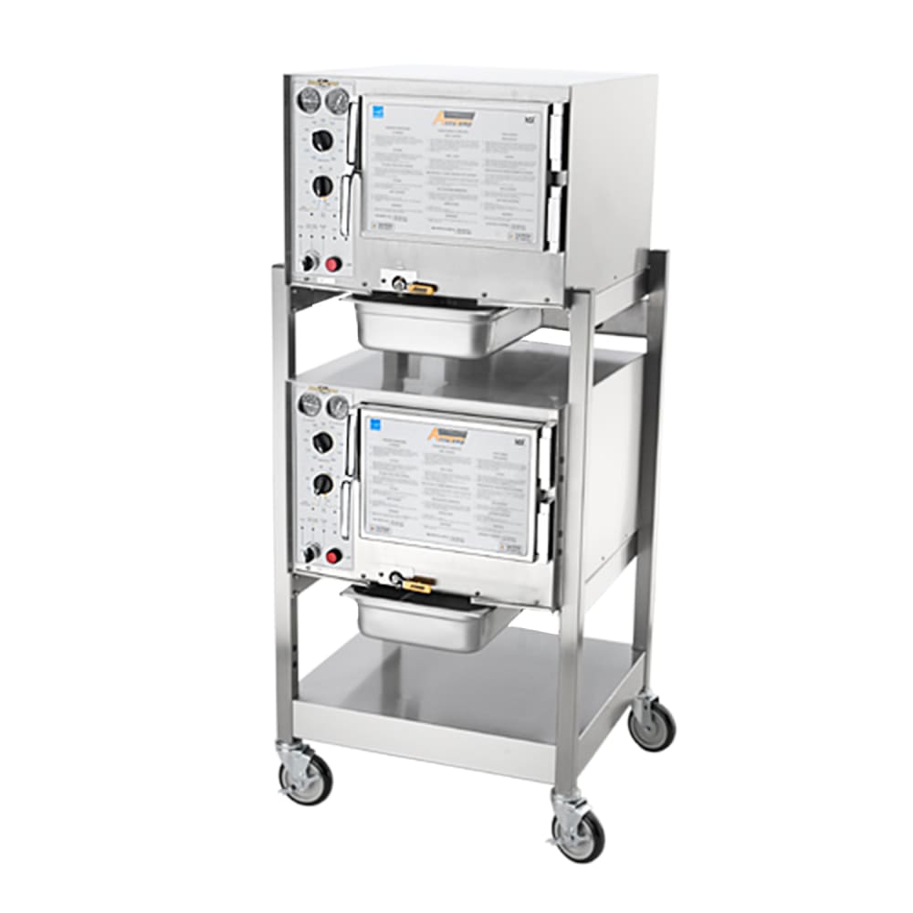 AccuTemp S34403D090DBL (6) Pan Covection Steamer - Stand, Holding Capability, 440v/3ph