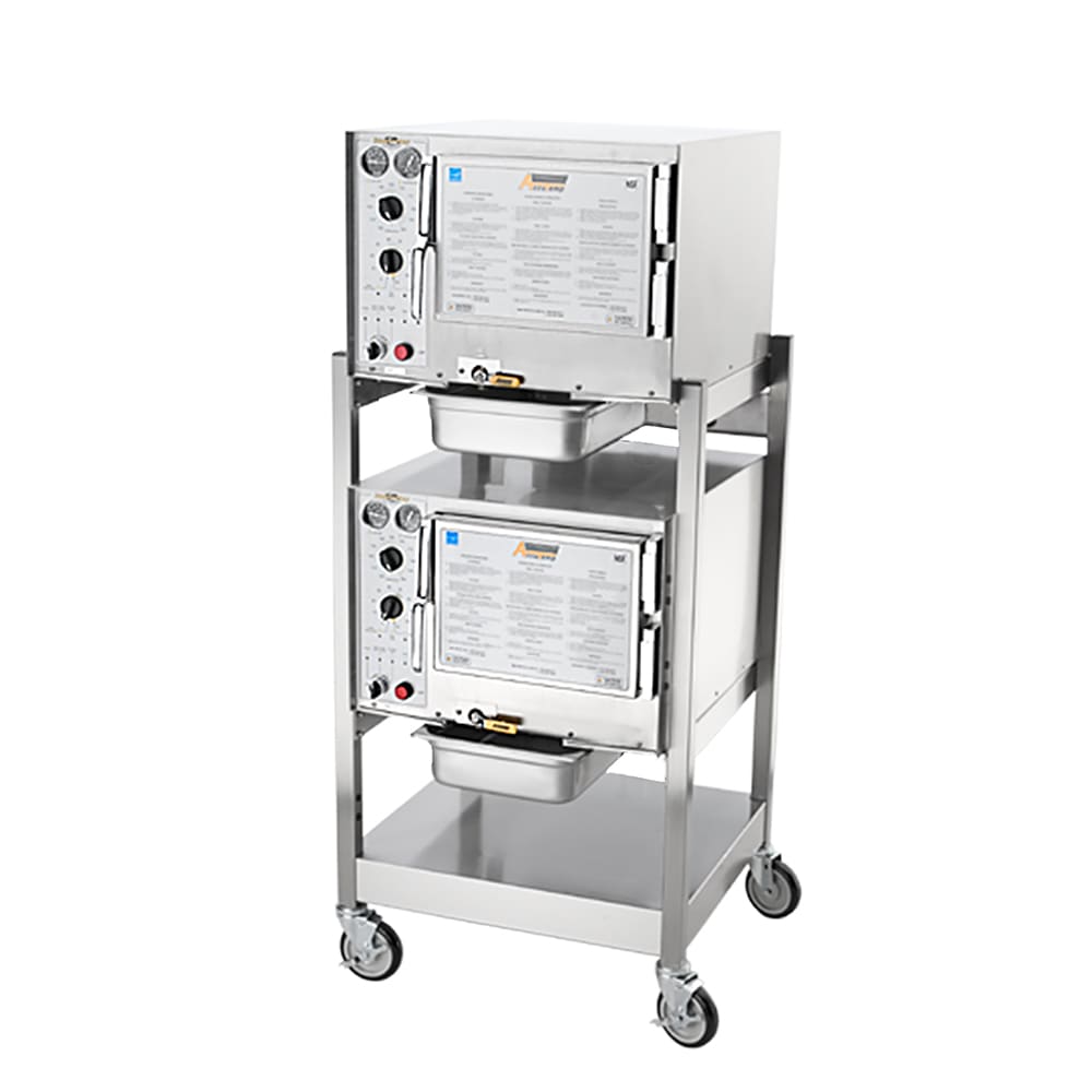 AccuTemp S34803D110DBL (6) Pan Convection Steamer - Stand, Holding Capabilty, 480v/3ph