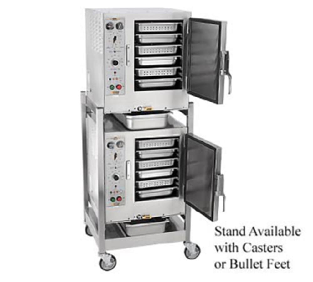 AccuTemp S62083D150DBL (12) Pan Covection Steamer - Stand, Holding Capability, 208v/3ph