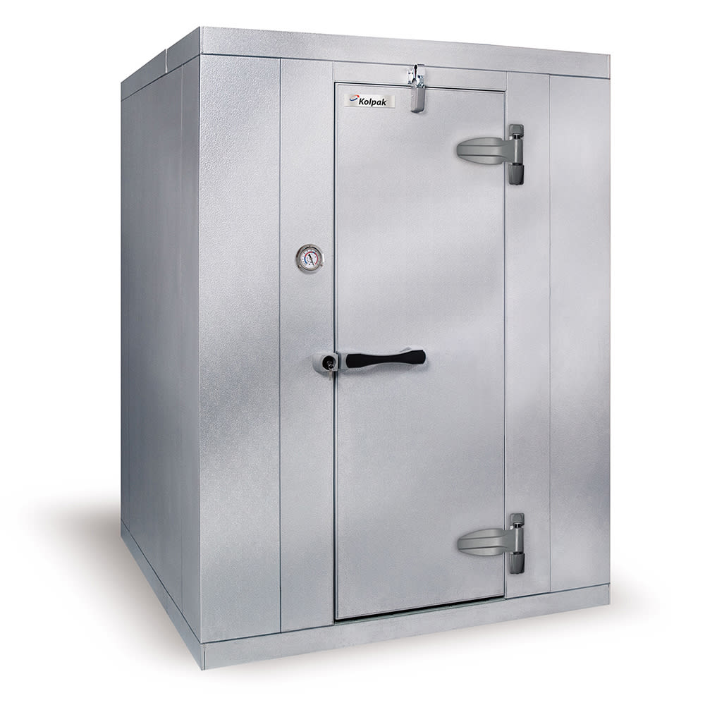 Kolpak KFX8-1010-CR 10' x 10' Indoor Walk-In Cooler w/ Remote Compressor - No Floor