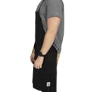 Chef Revival Twill Bib Apron, 28" x 34", Black (601NP-BK) thumbnail 2