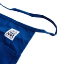 Chef Revival Waist Apron, Twill Blend, 12" x 24", 3 Pocket, Royal Blue (605WAFH-RB) thumbnail 3
