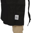 Chef Revival Bistro Apron, Heavyweight 50/50 Twill, 30"  x 33", Black (607BA-BK) thumbnail 2