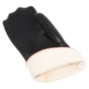 San Jamar 6786RMT 14" Conventional Fryer Oven Mitt - Neoprene, Black thumbnail 3