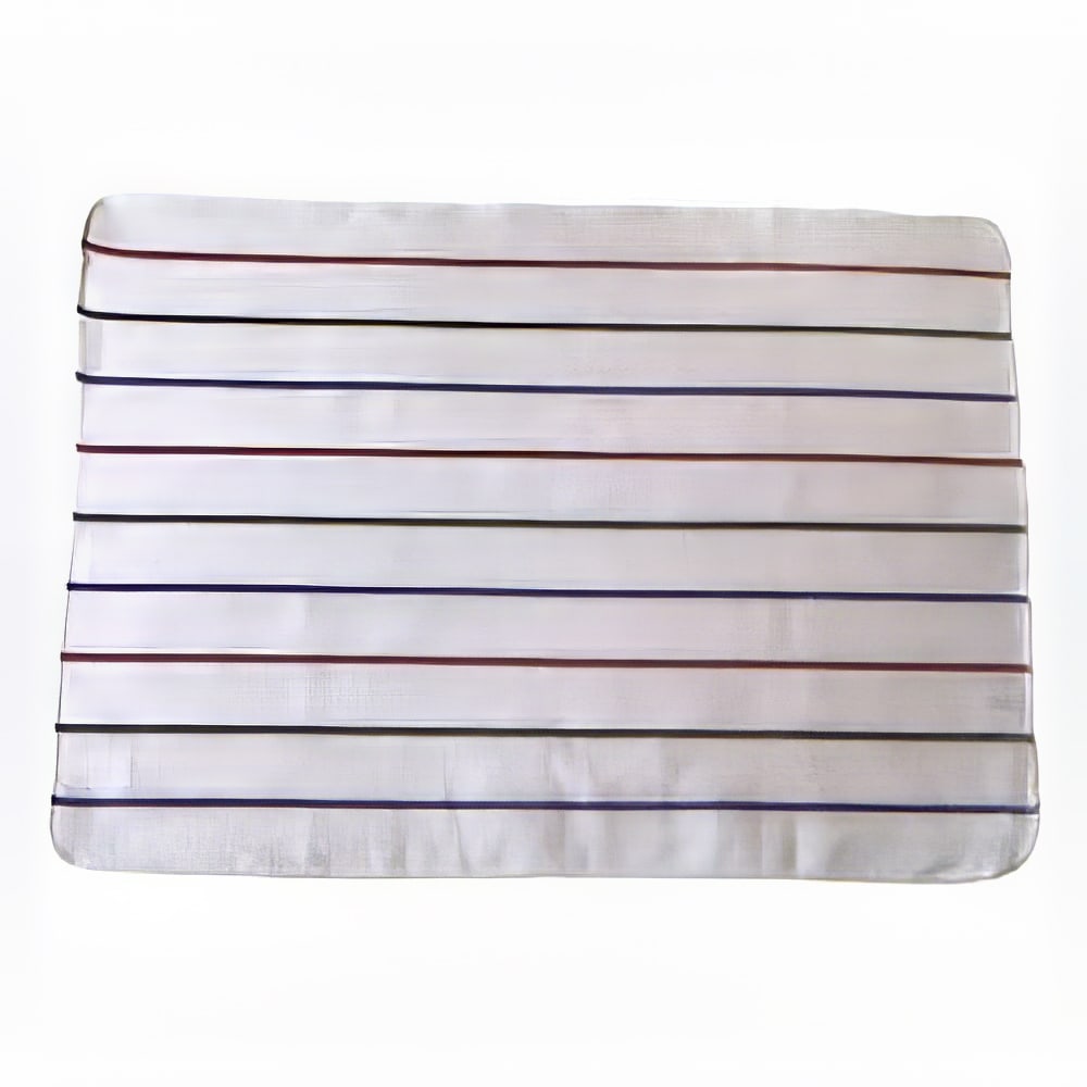 Chef Revival White Terry Cloth Towel w/ Multi-Colored Strips, 20" x 28" (703HB28)