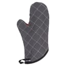 San Jamar 800FG13-BK 13" Conventional Oven Mitt - BestGuard®, Black thumbnail 4
