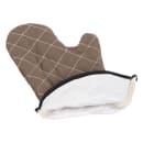 San Jamar 800FG15 15" Conventional Oven Mitt - BestGuard®, Tan thumbnail 3