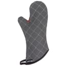San Jamar 800FG15-BK 15" Conventional Oven Mitt - BestGuard®, Black thumbnail 4