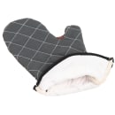 San Jamar 800FG15-BK 15" Conventional Oven Mitt - BestGuard®, Black thumbnail 6