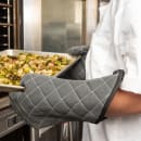 San Jamar 800FG15-BK 15" Conventional Oven Mitt - BestGuard®, Black thumbnail 7