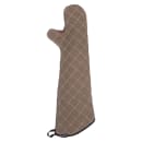 San Jamar 800FG24 24" Conventional Oven Mitt - BestGuard®, Tan thumbnail 2