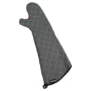 San Jamar 800FG24-BK 24" Conventional Oven Mitt - BestGuard®, Black thumbnail 2